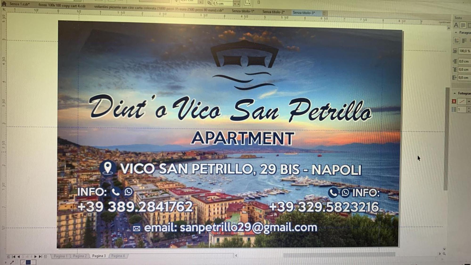 Dint ' O Vico San Petrillo Apartment Napoli Ngoại thất bức ảnh